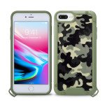 Wholesale Tuff Bumper Edge Shield Protection Armor Case for Samsung Galaxy A11 (Camouflage Blue)